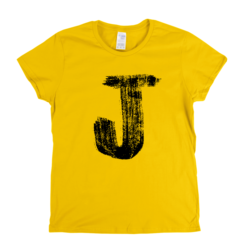 Letter J Womens T-Shirt