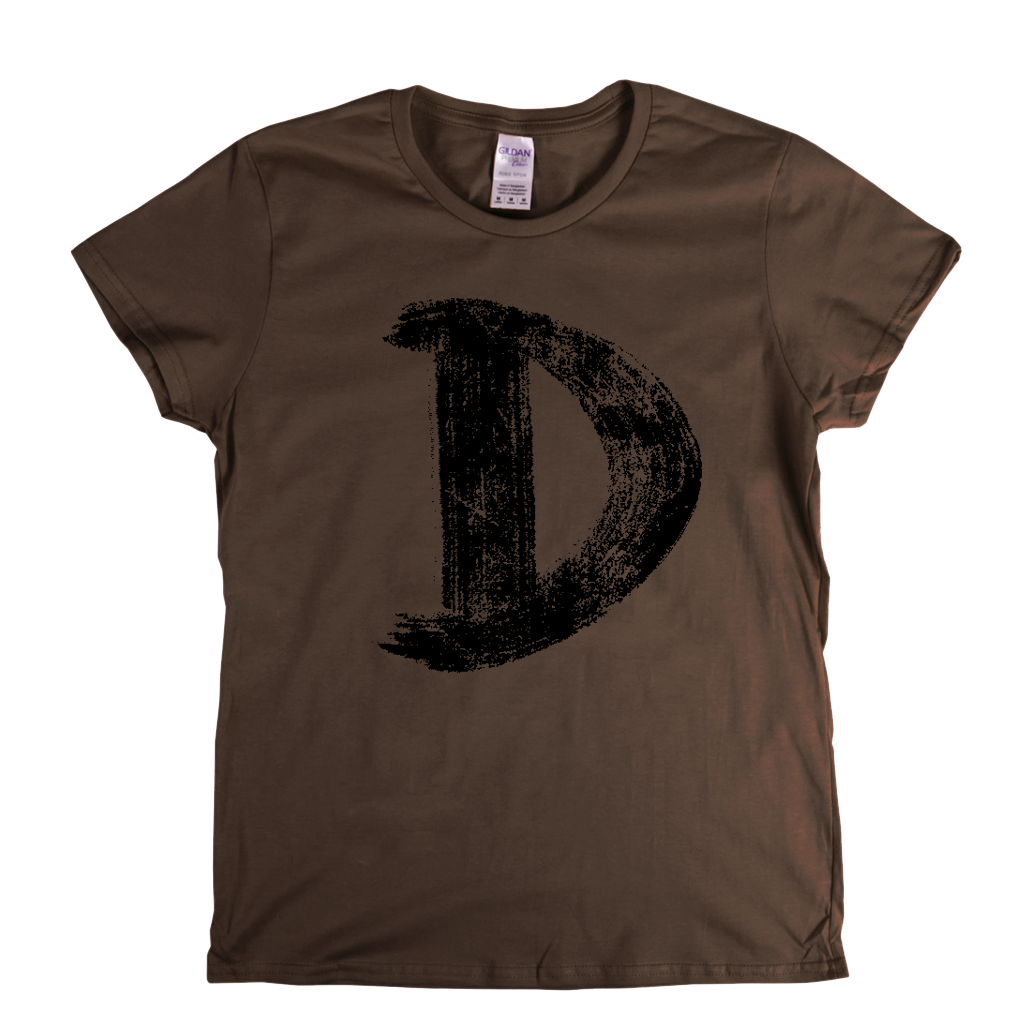 Letter D Womens T-Shirt