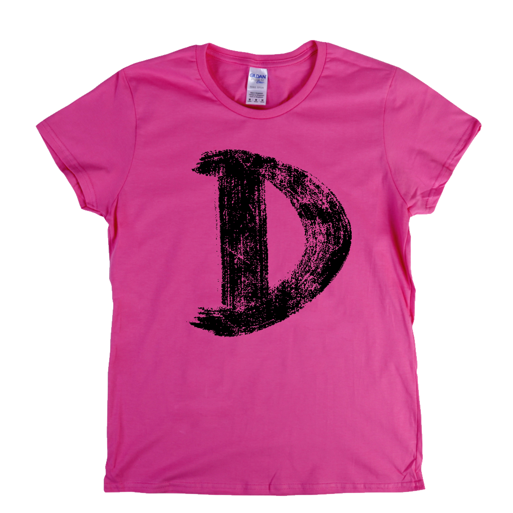 Letter D Womens T-Shirt