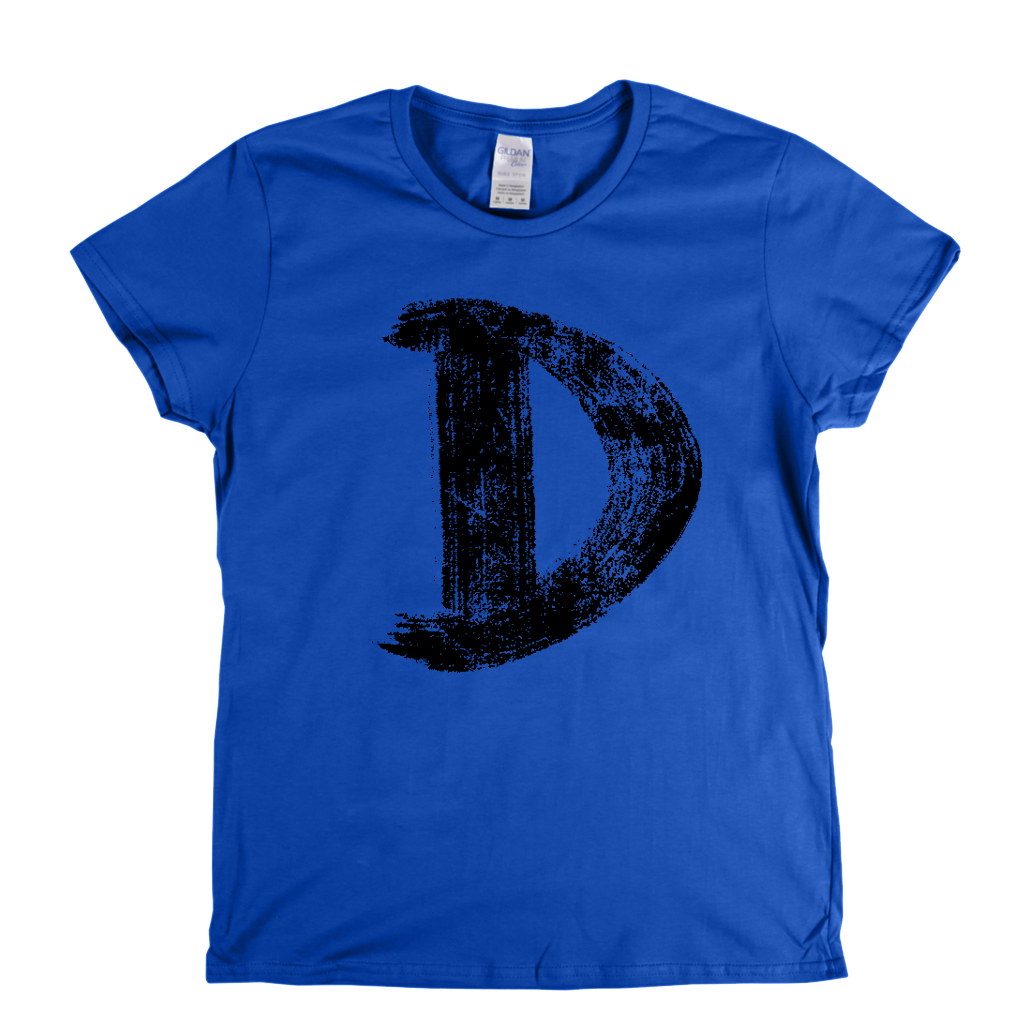 Letter D Womens T-Shirt