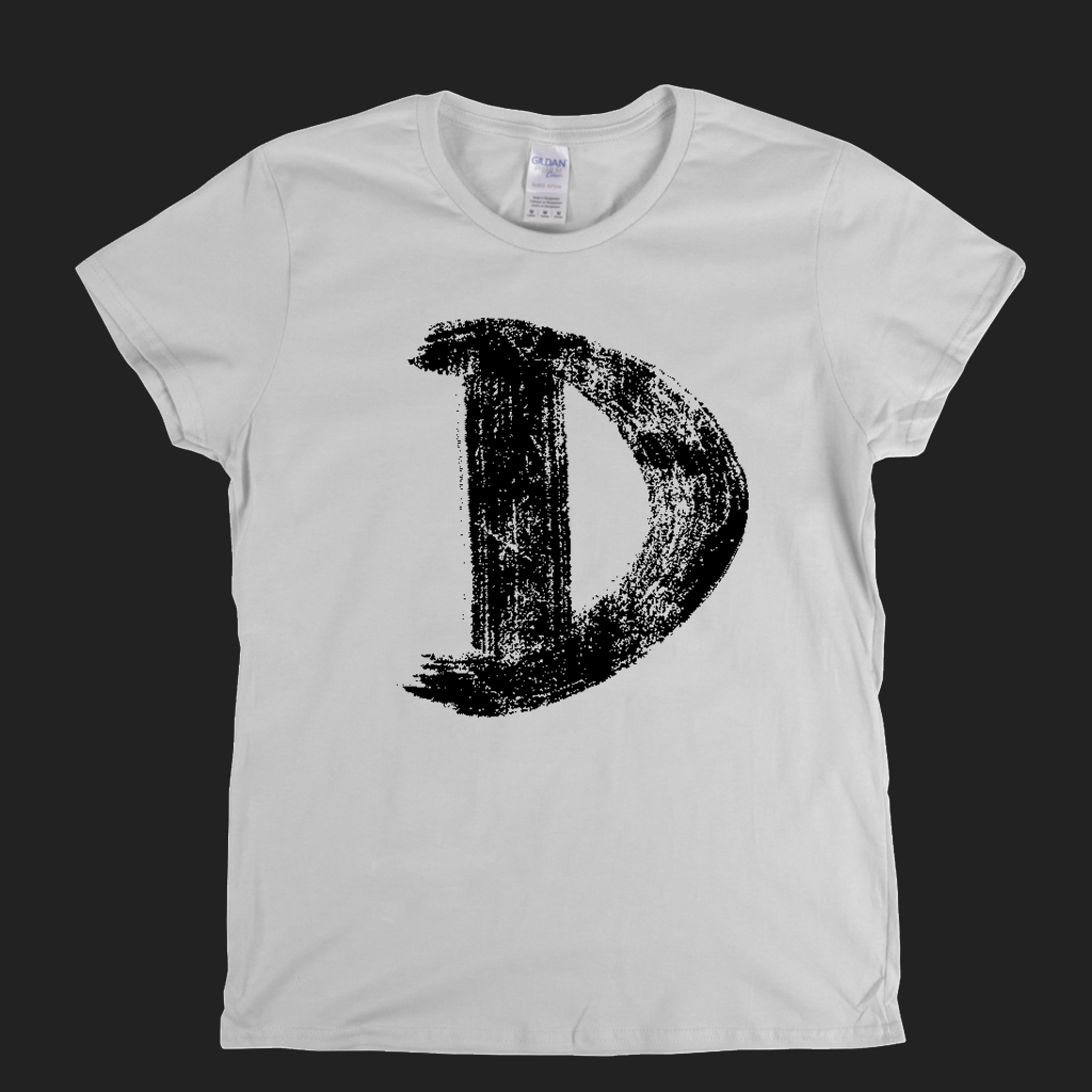 Letter D Womens T-Shirt