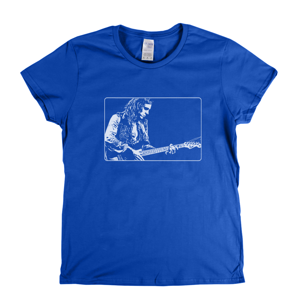 Terry Reid Live Guitar Womens T-Shirt