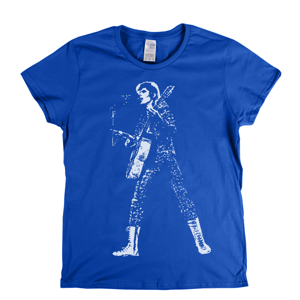David Bowie 1972 Ad Womens T-Shirt