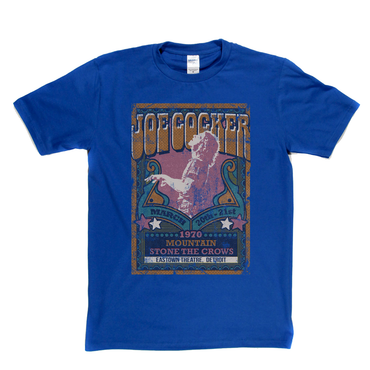 Joe Cocker Mountain Stone The Crows Gig Poster T-Shirt