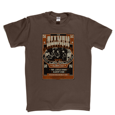 The Allman Brothers J Geils Band Albert King Fillmore 71 T-Shirt