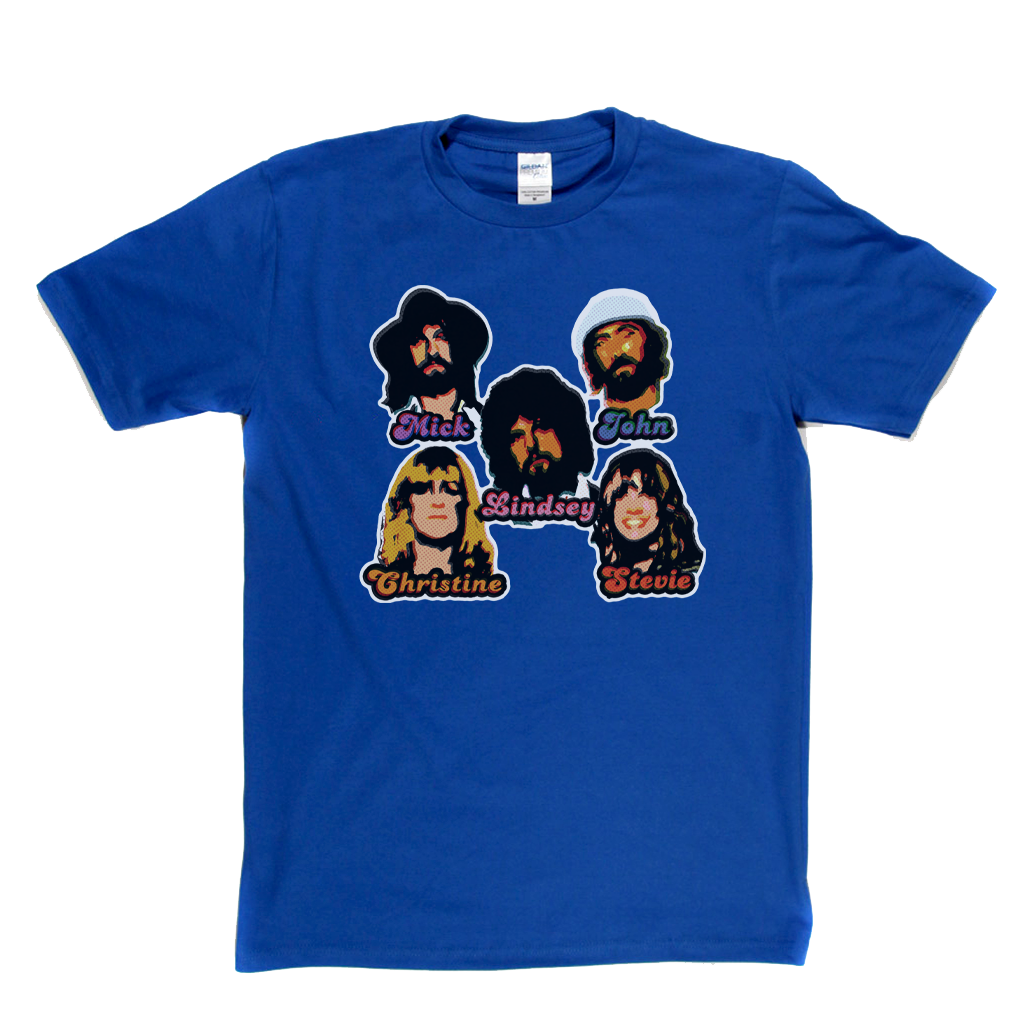 Fleetwood Mac Stickers T-Shirt