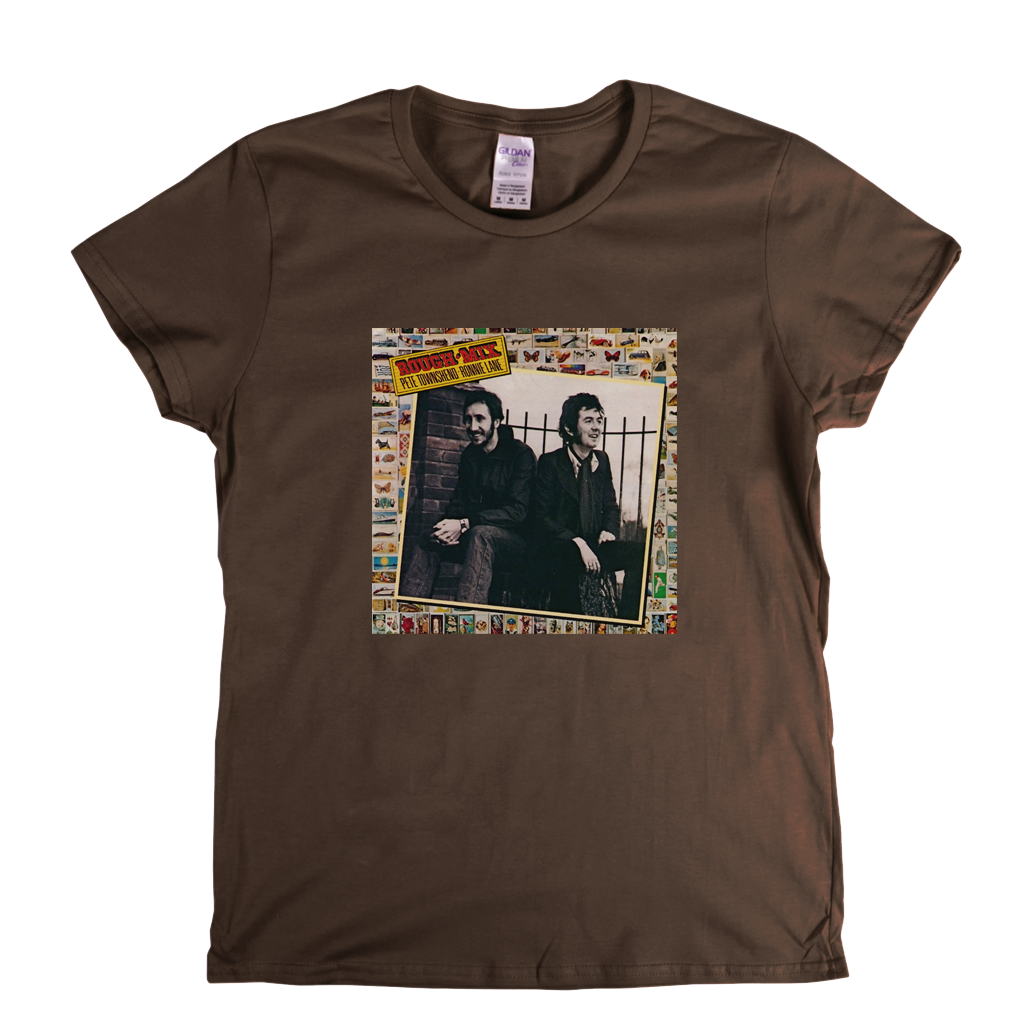 Pete Townshend Ronnie Lane Rough Mix Womens T-Shirt