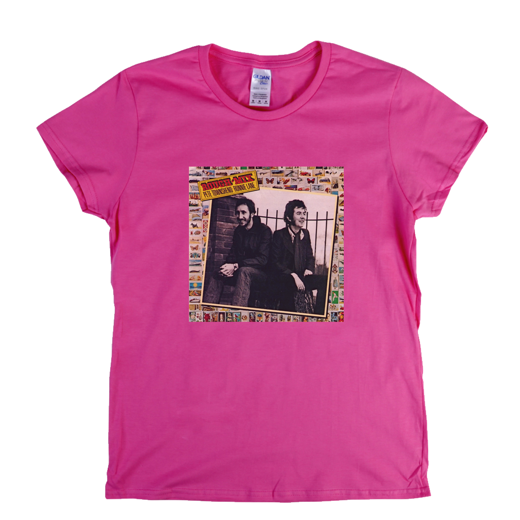 Pete Townshend Ronnie Lane Rough Mix Womens T-Shirt