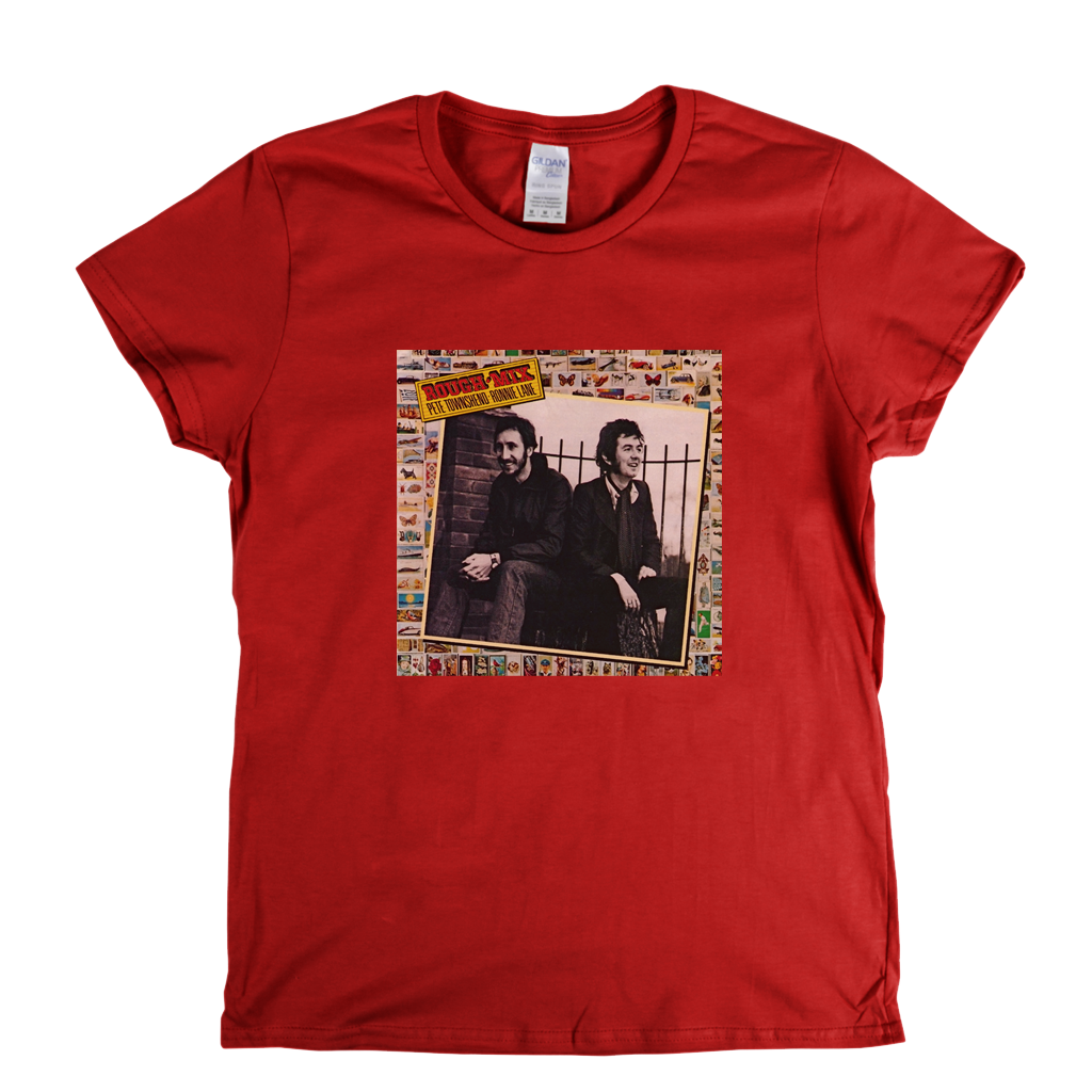 Pete Townshend Ronnie Lane Rough Mix Womens T-Shirt