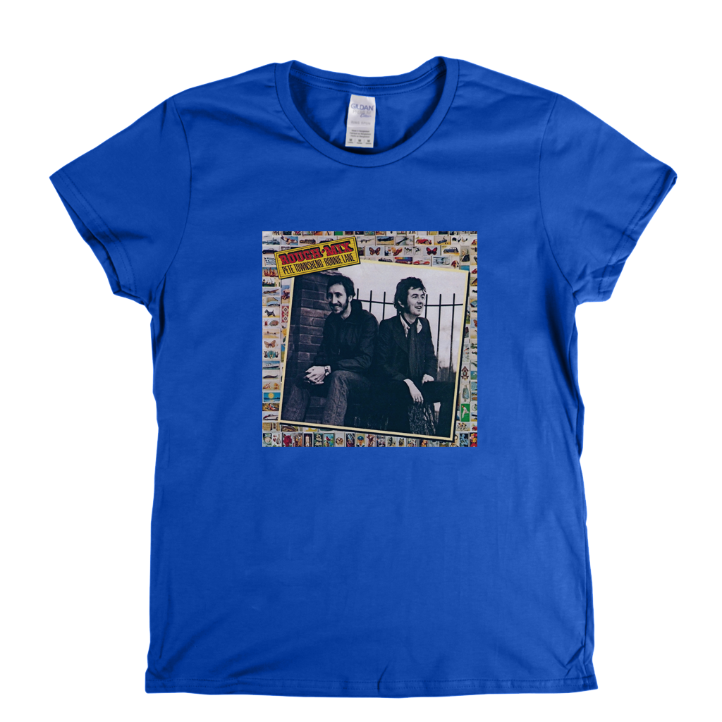Pete Townshend Ronnie Lane Rough Mix Womens T-Shirt