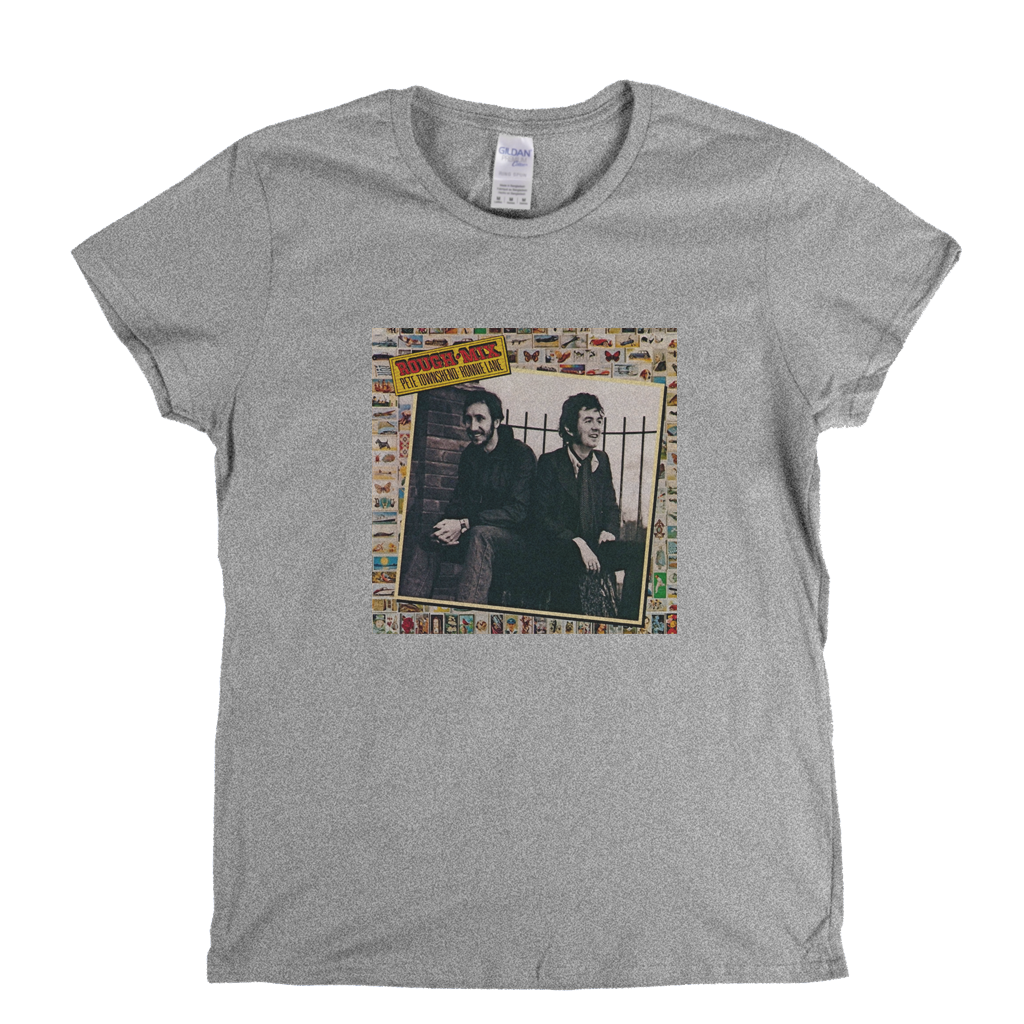 Pete Townshend Ronnie Lane Rough Mix Womens T-Shirt