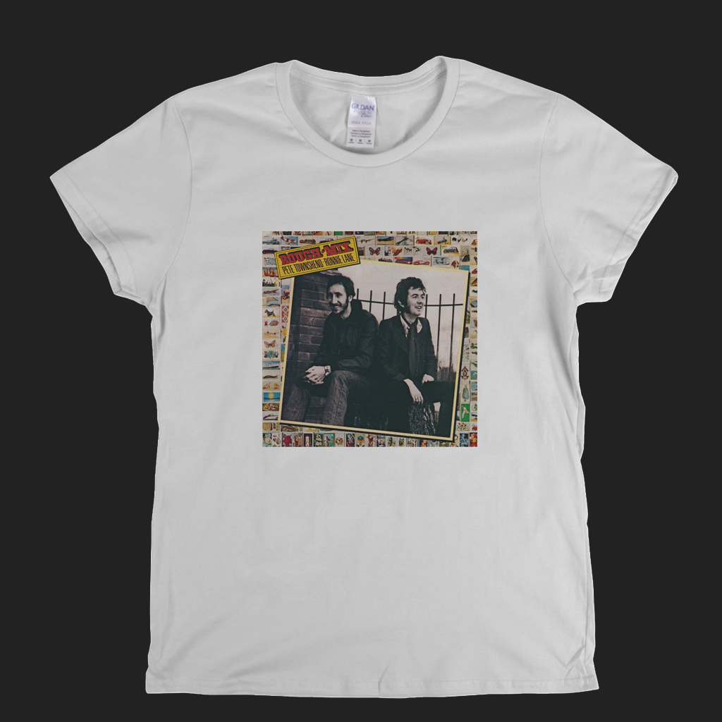 Pete Townshend Ronnie Lane Rough Mix Womens T-Shirt