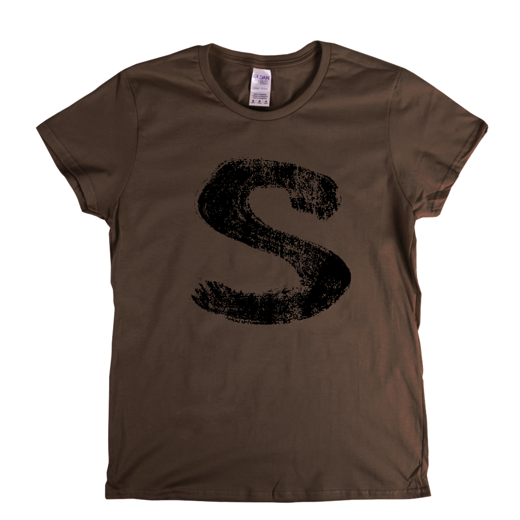 Letter S Womens T-Shirt