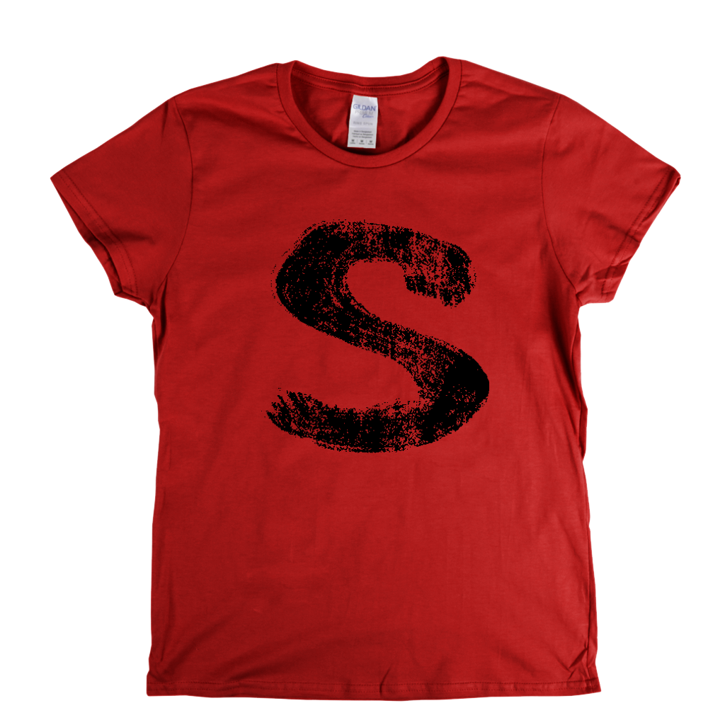 Letter S Womens T-Shirt