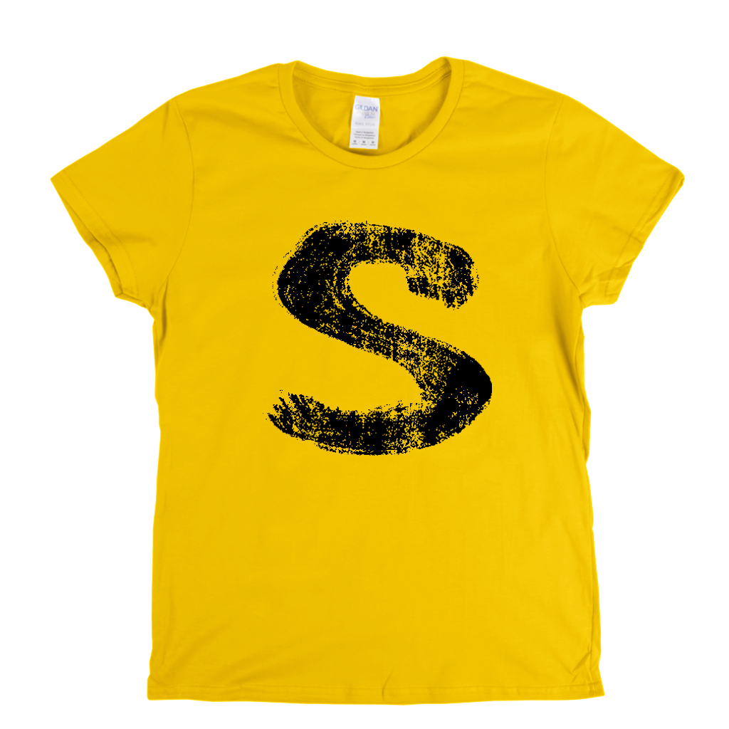 Letter S Womens T-Shirt