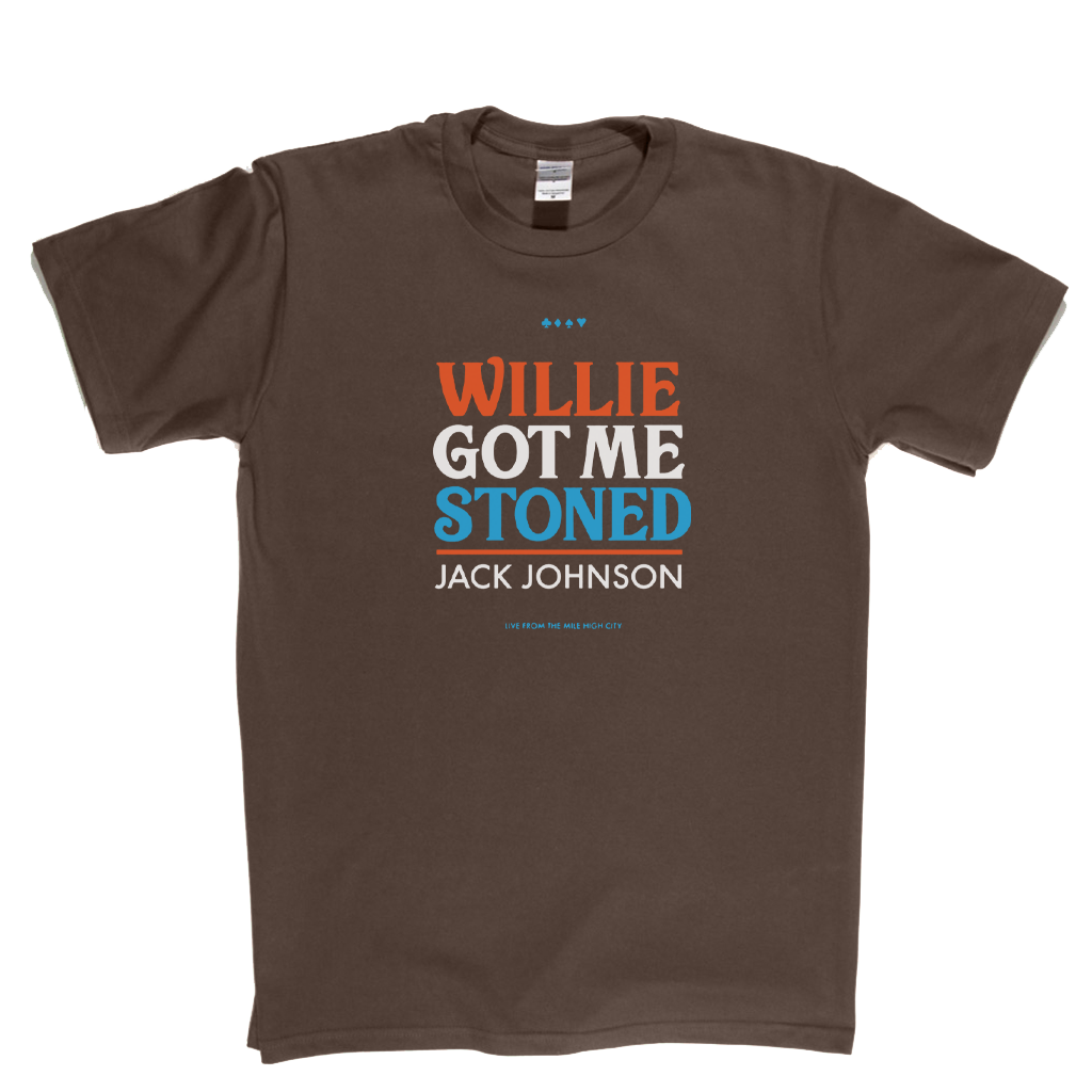 Jack Johnson Willie Got Me Stoned T-Shirt