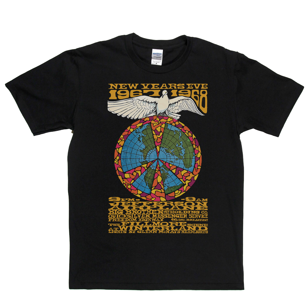 Fillmore New Years Eve 67 68 Poster T-Shirt