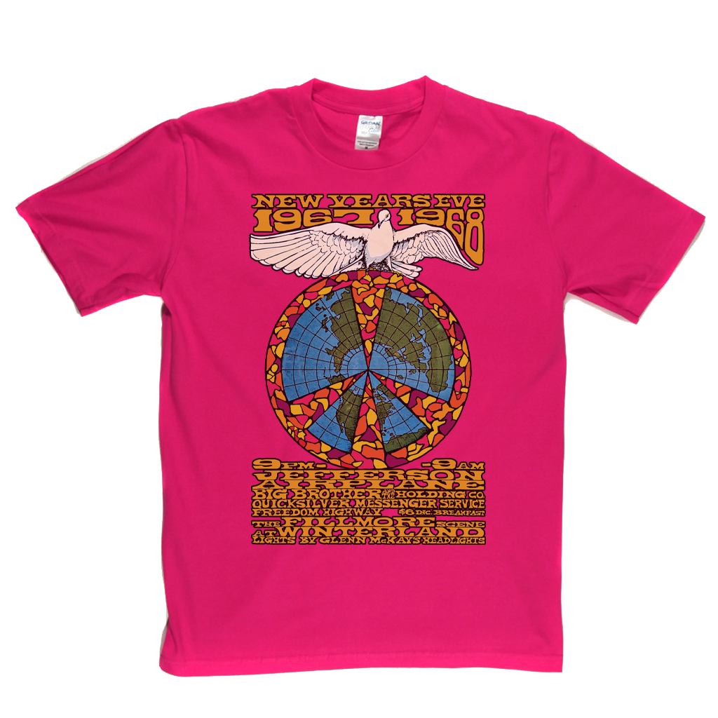Fillmore New Years Eve 67 68 Poster T-Shirt