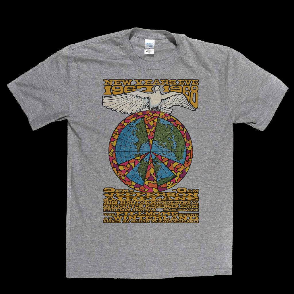 Fillmore New Years Eve 67 68 Poster T-Shirt