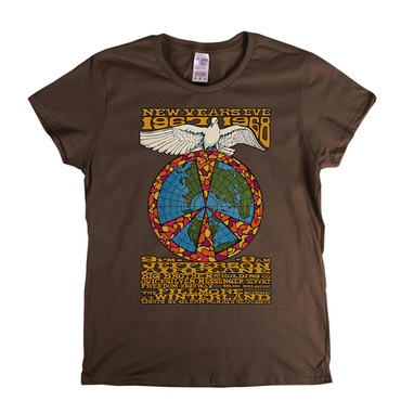 Fillmore New Years Eve 67 68 Poster Womens T-Shirt