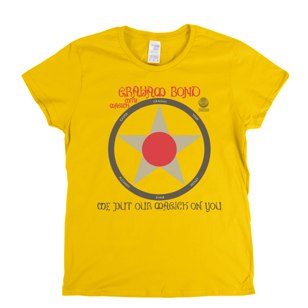 Graham Bond With Magick Womens T-Shirt