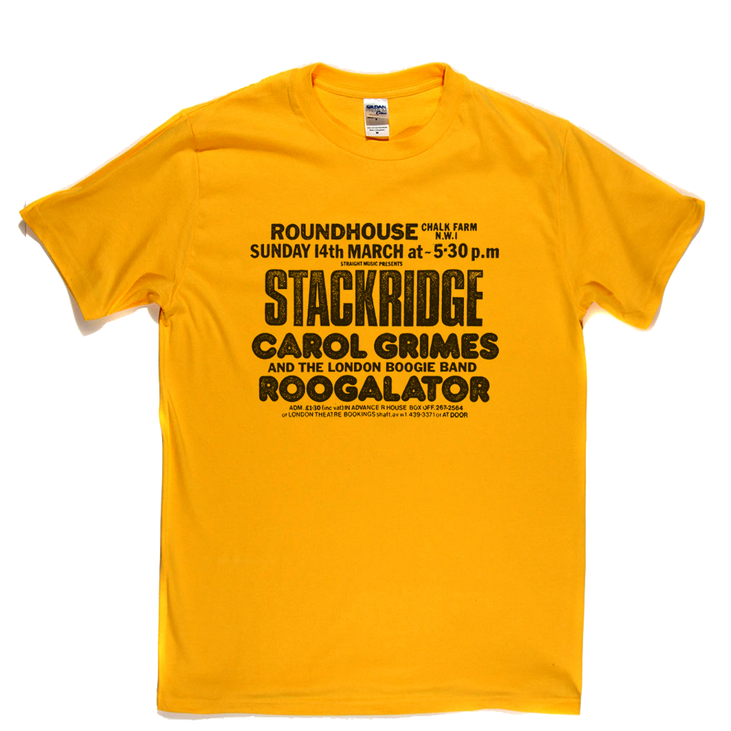 Stackridge Roundhouse Poster T-Shirt