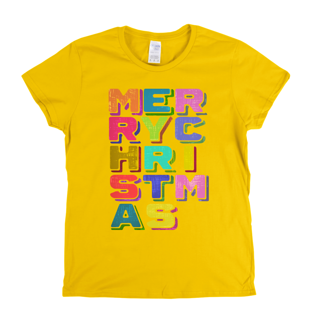 Merry Christmas Womens T-Shirt