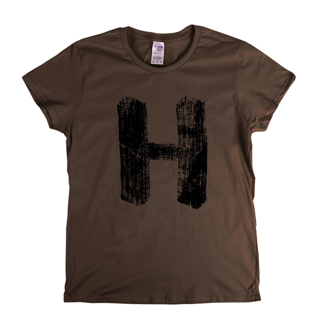 Letter H Womens T-Shirt