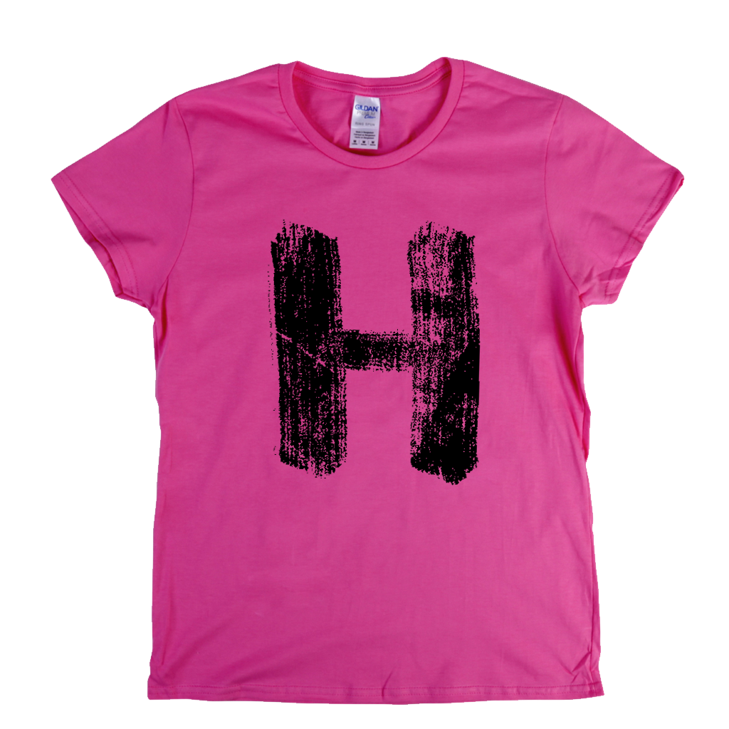 Letter H Womens T-Shirt