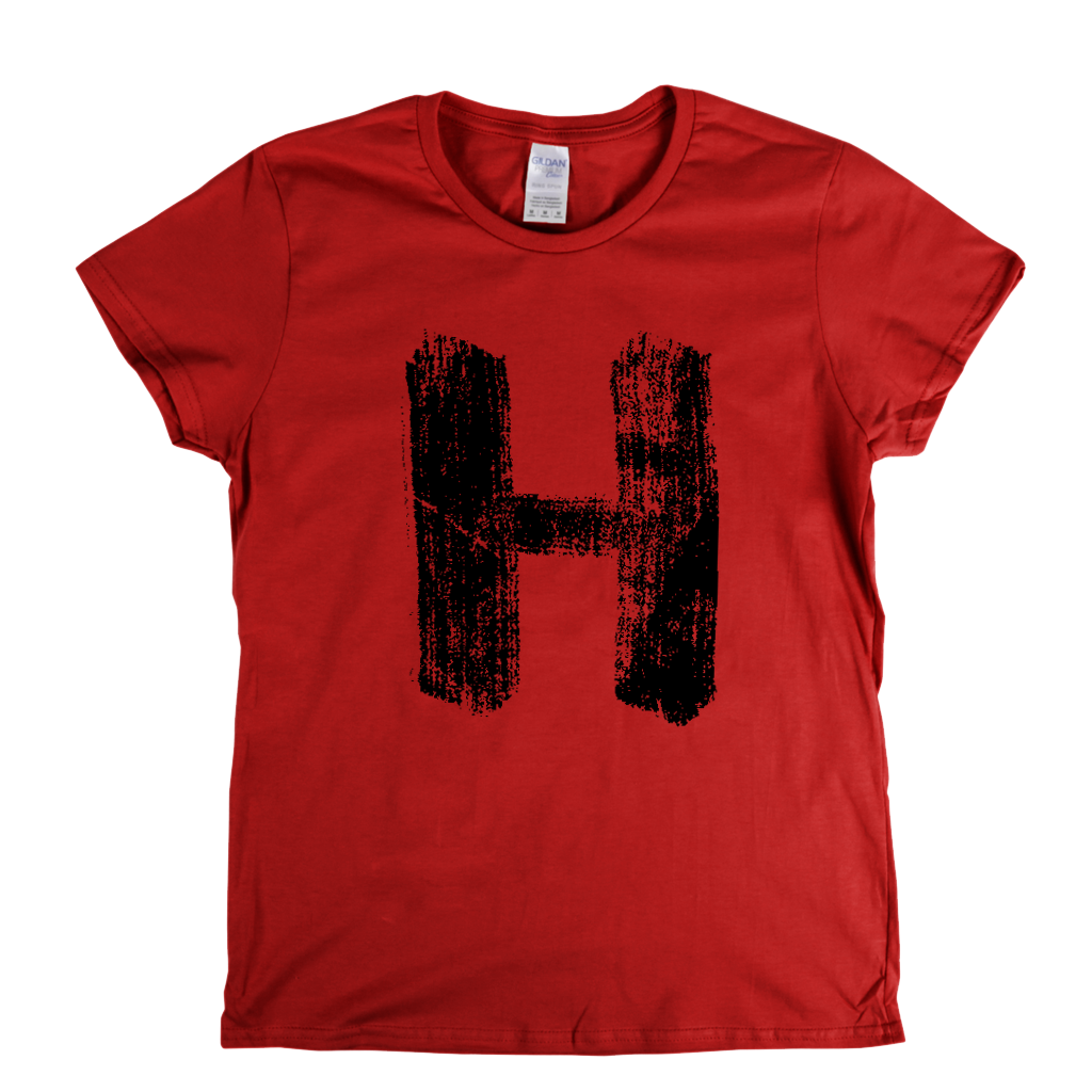 Letter H Womens T-Shirt