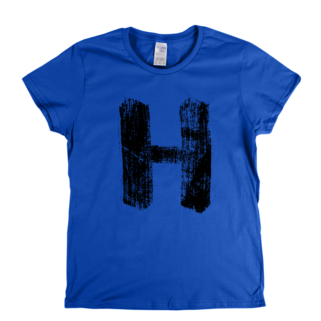 Letter H Womens T-Shirt