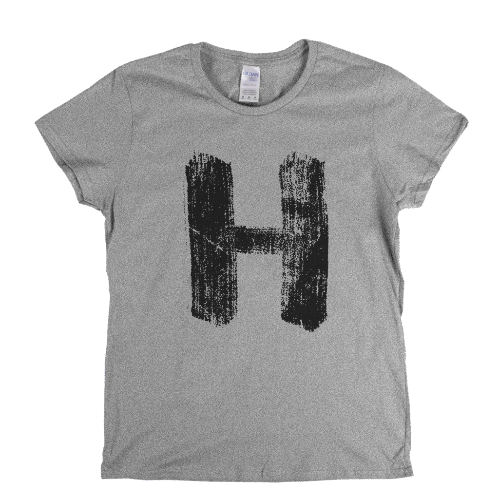 Letter H Womens T-Shirt