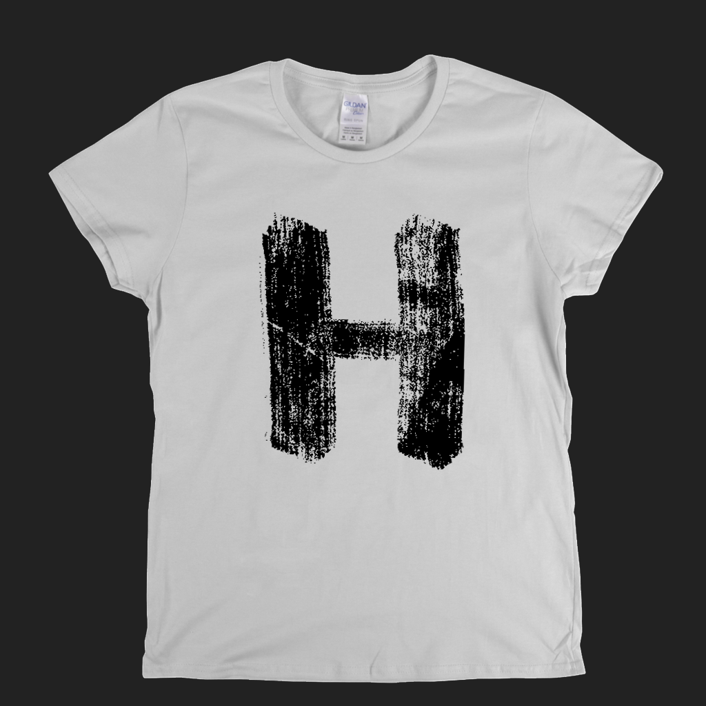 Letter H Womens T-Shirt