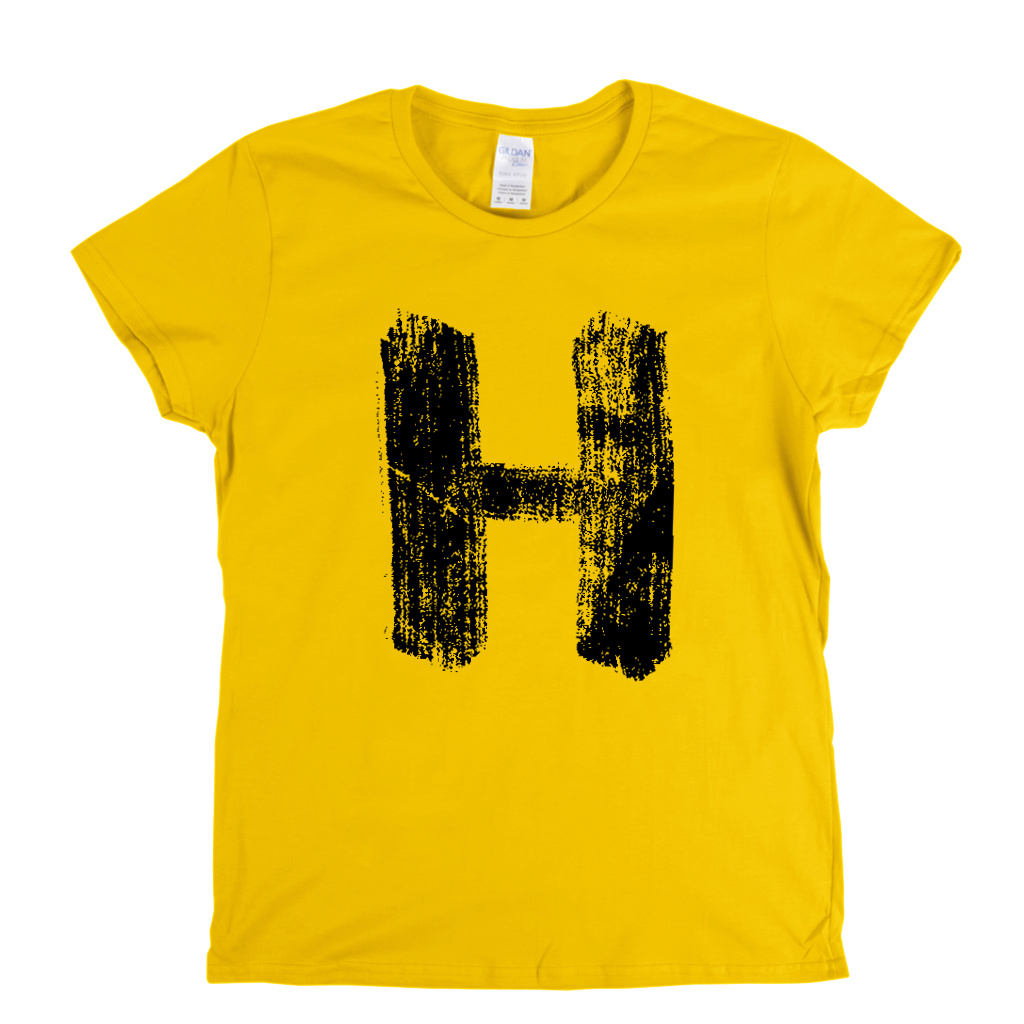 Letter H Womens T-Shirt
