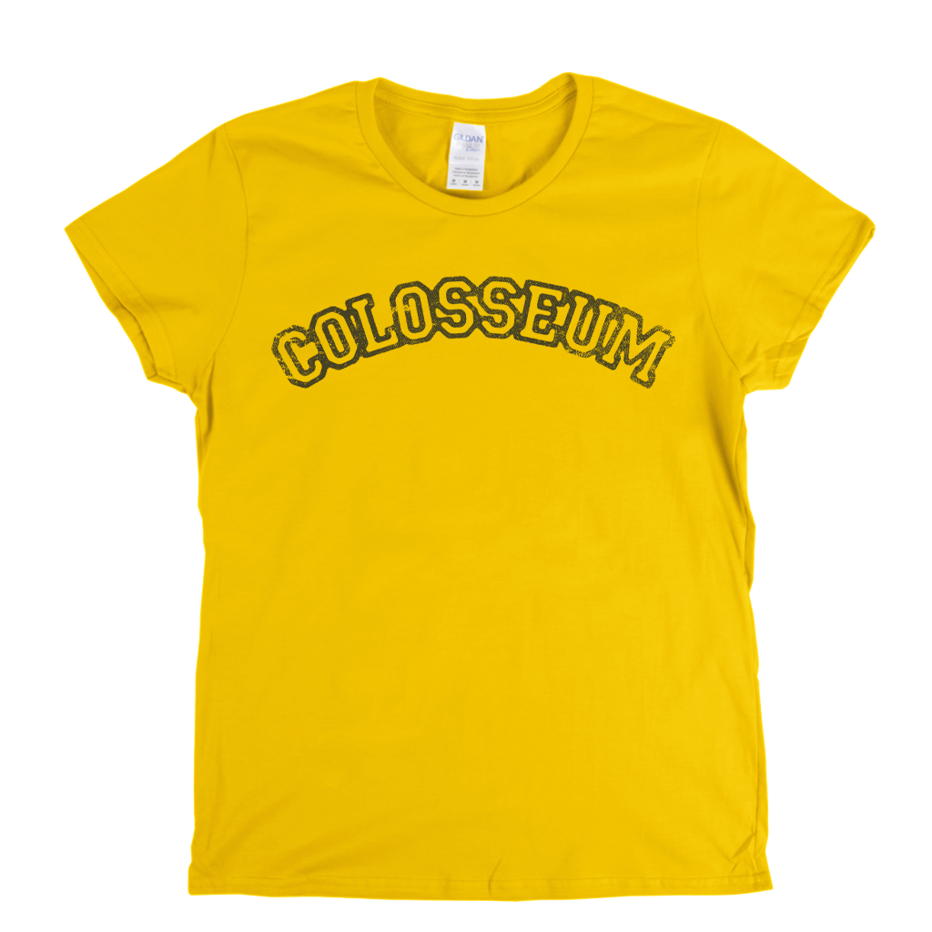 Colosseum Text Womens T-Shirt