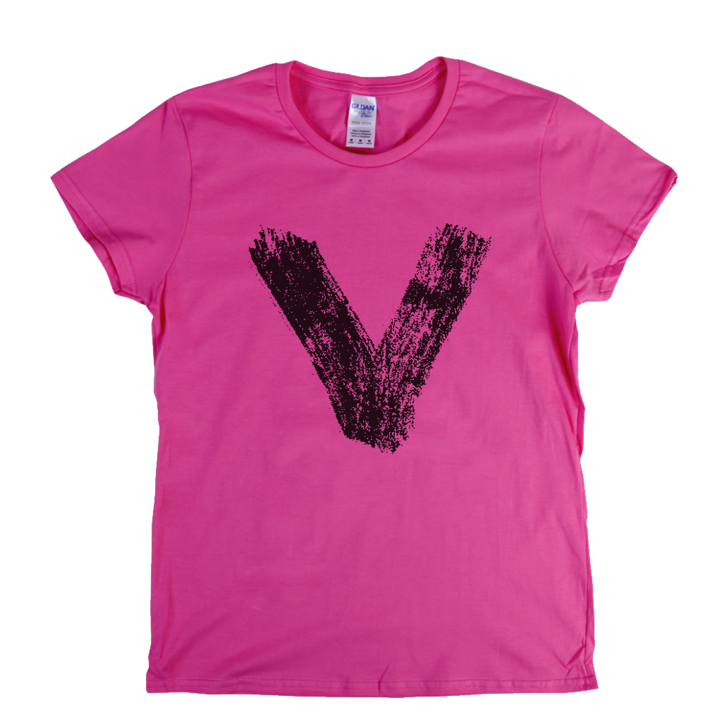 Letter V Womens T-Shirt