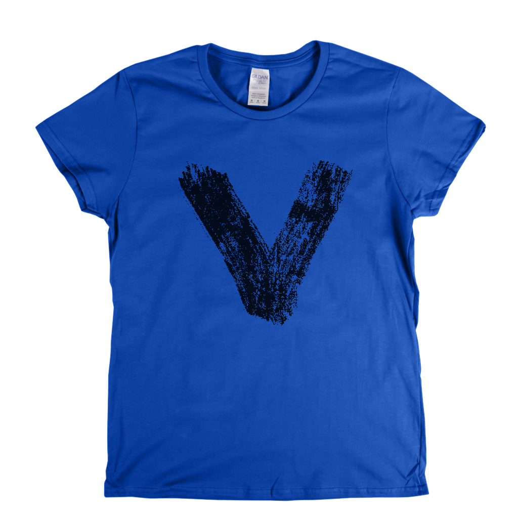 Letter V Womens T-Shirt