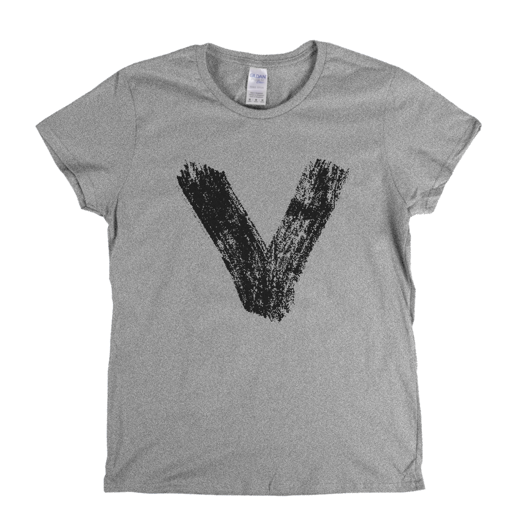 Letter V Womens T-Shirt