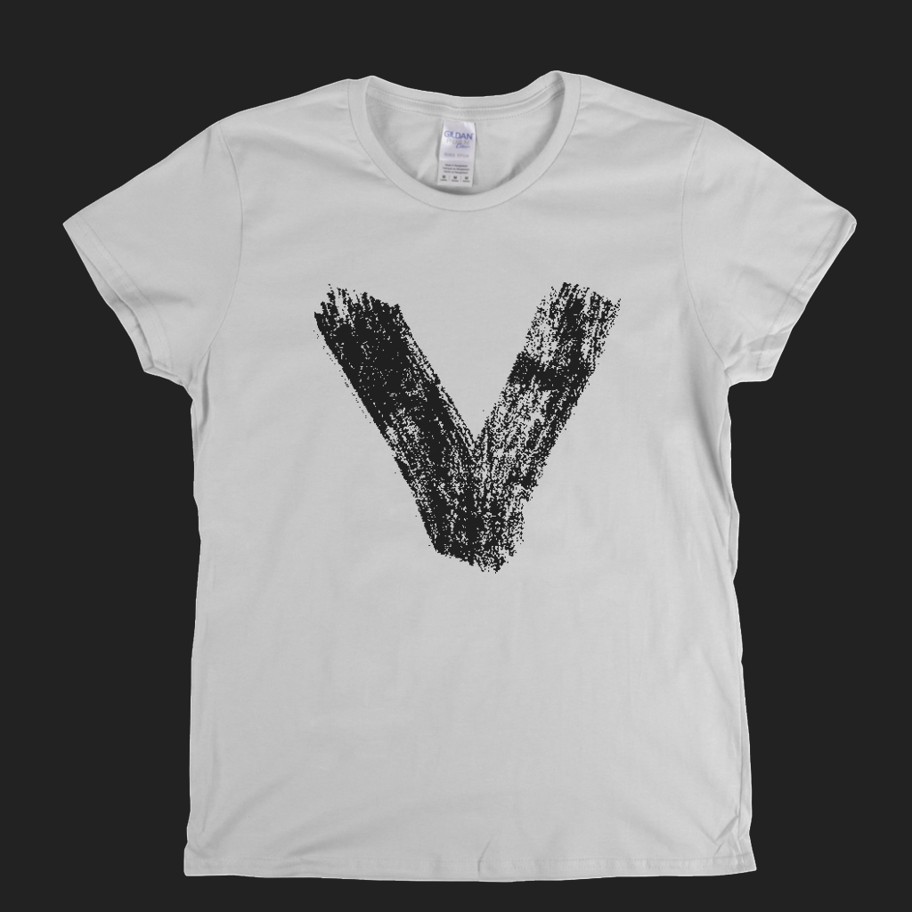 Letter V Womens T-Shirt
