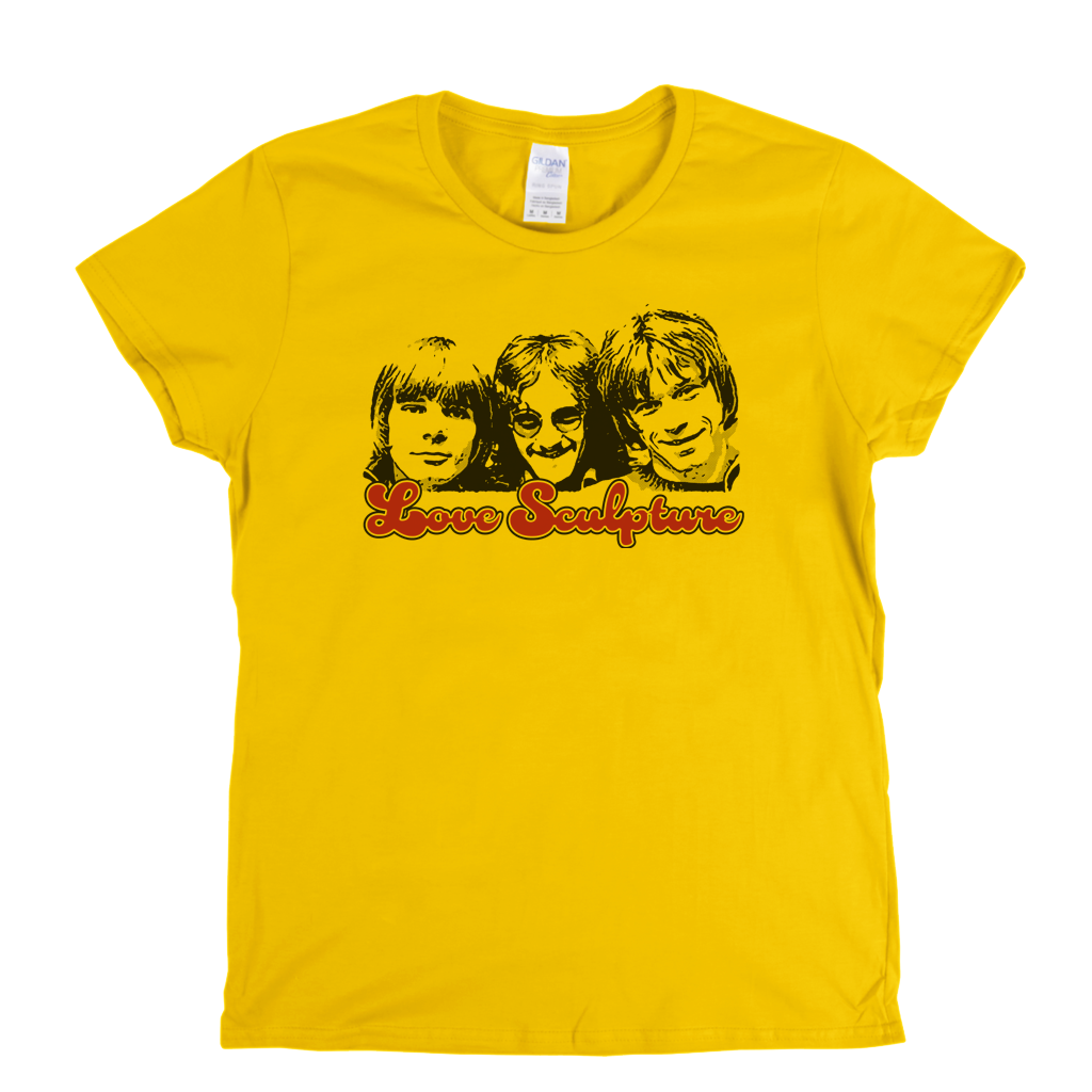 Portrait Of Love Sculpture Womens T-Shirt