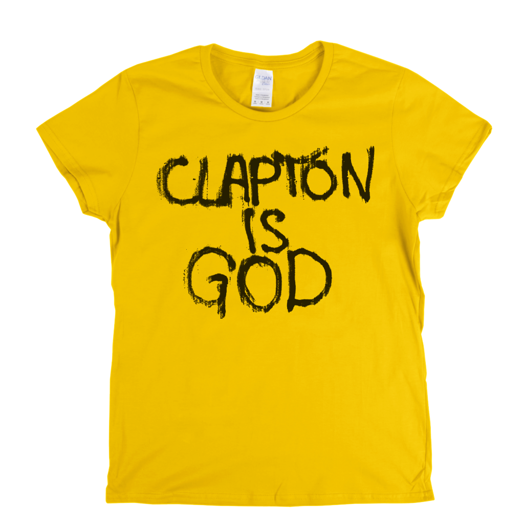 Clapton Is God Womens T-Shirt