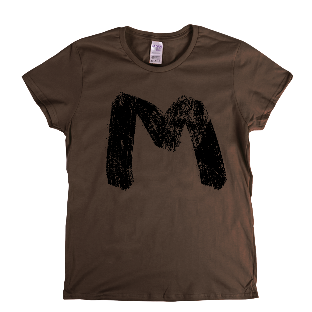 Letter M Womens T-Shirt