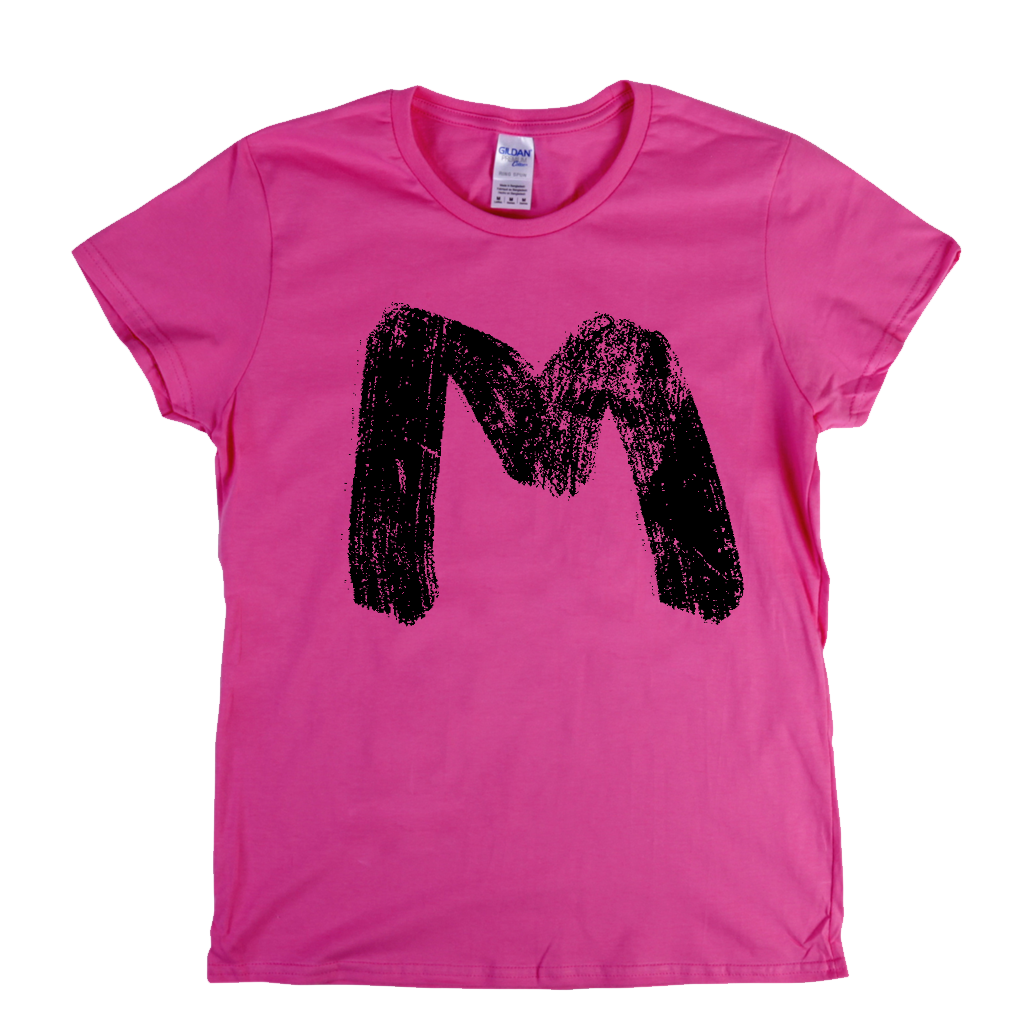 Letter M Womens T-Shirt
