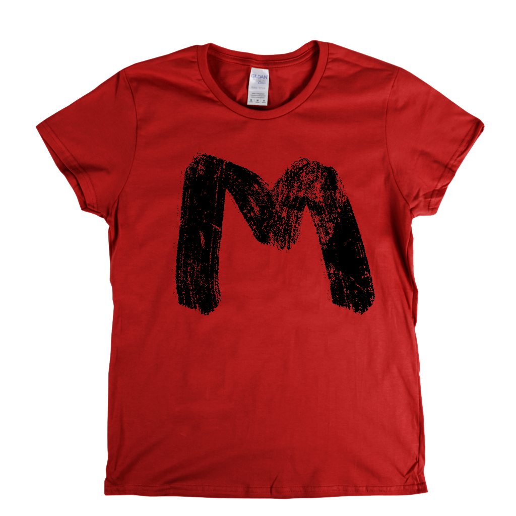 Letter M Womens T-Shirt