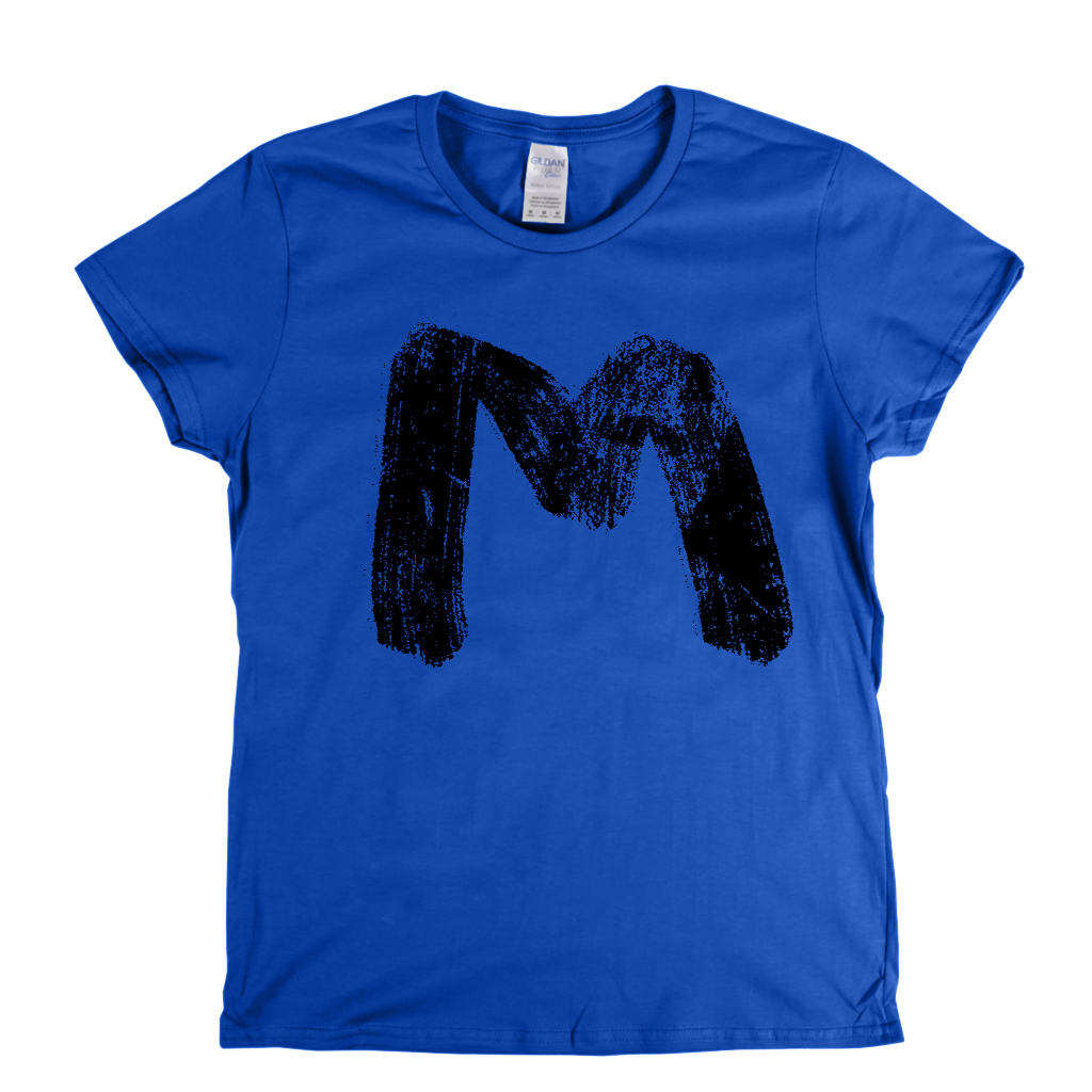 Letter M Womens T-Shirt