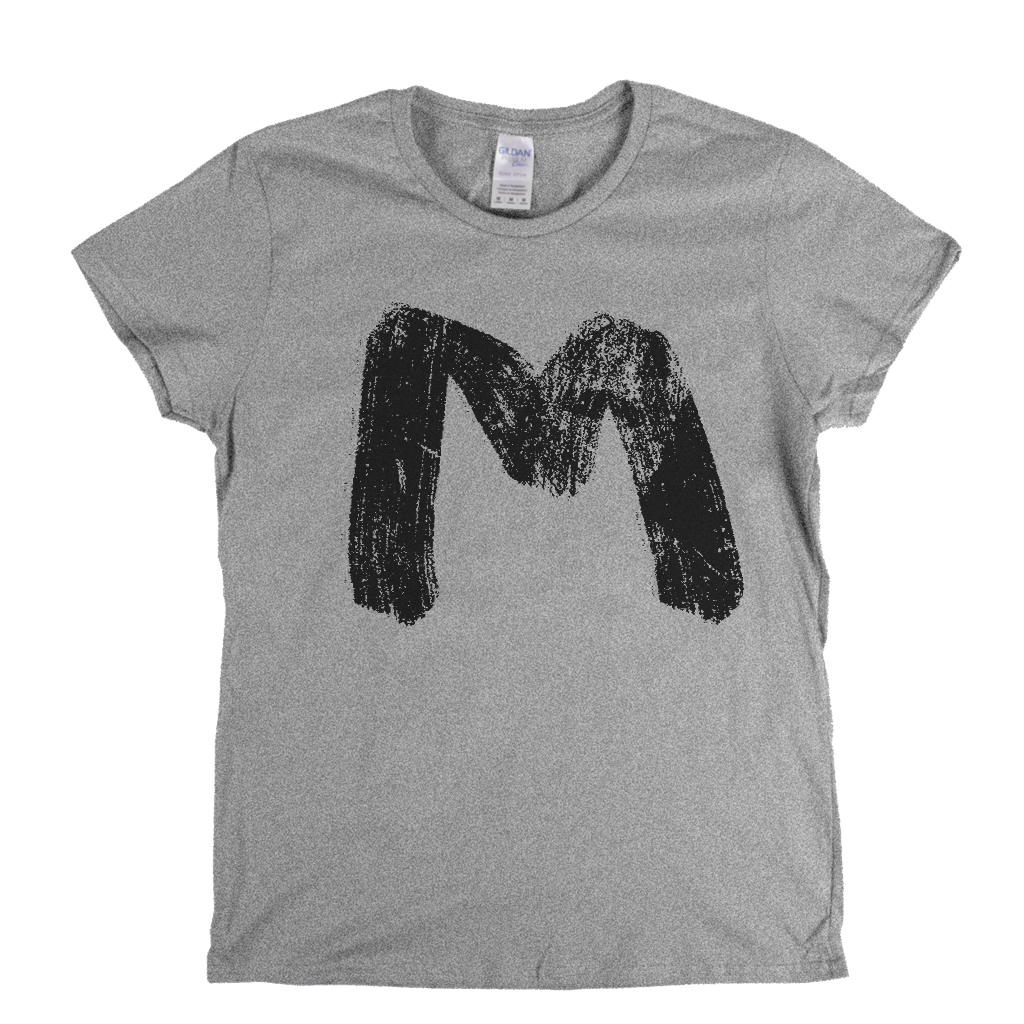 Letter M Womens T-Shirt