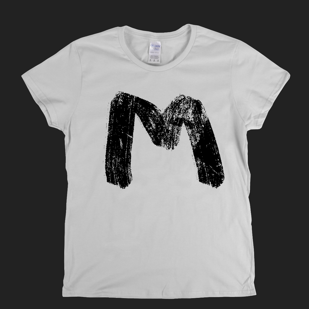 Letter M Womens T-Shirt