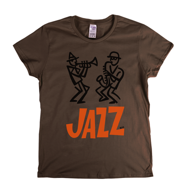 Jazz Poster Womens T-Shirt