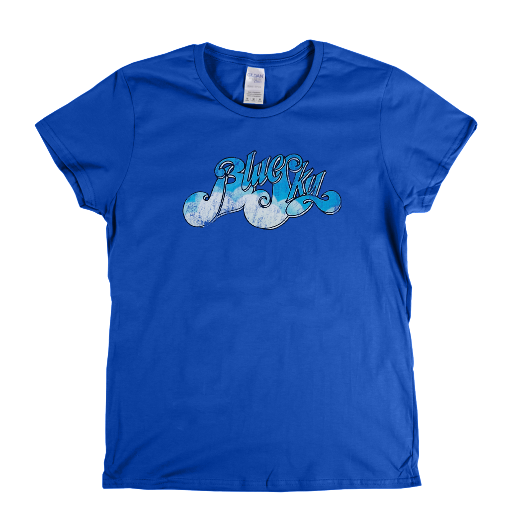 Blue Sky Record Label Logo Womens T-Shirt