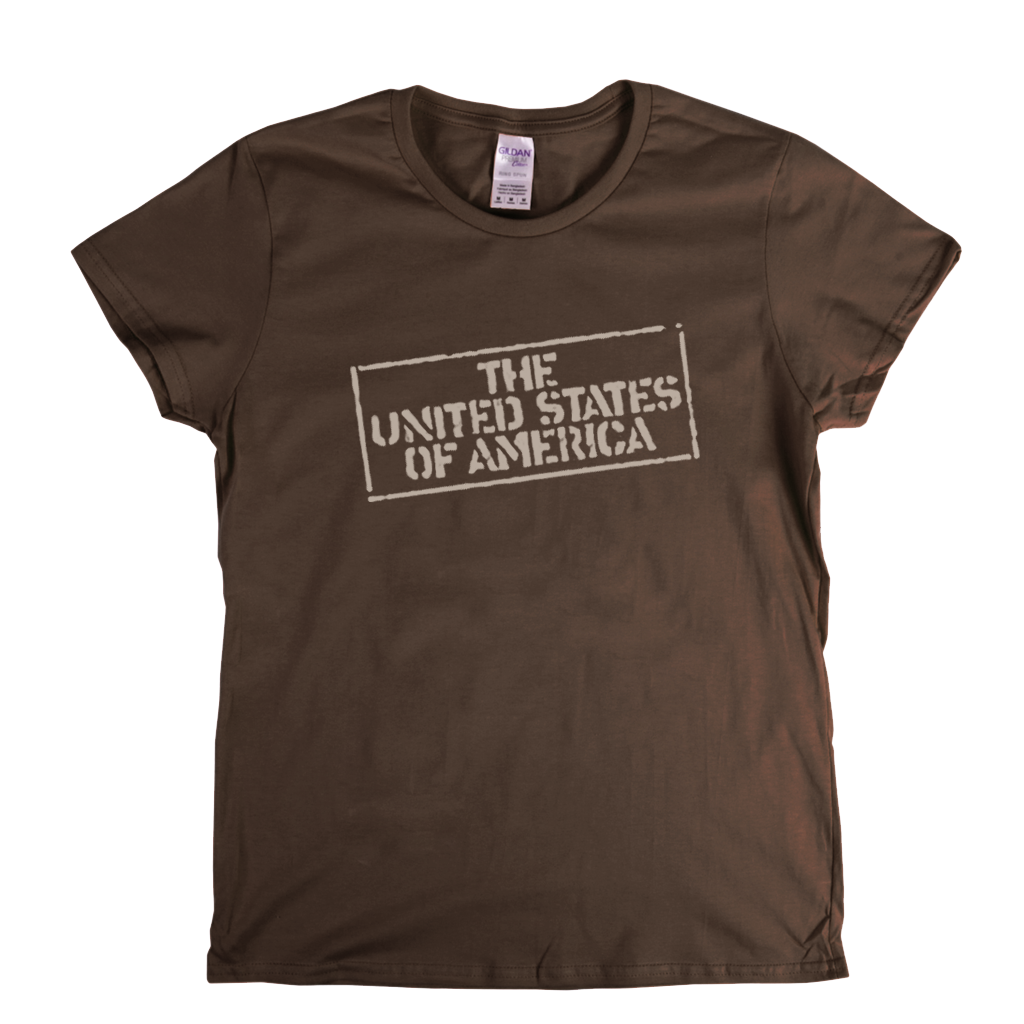 The United States Of America Womens T-Shirt